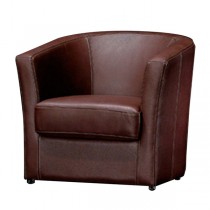 Lucca Leather Designer Armchair by Prodigg